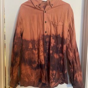 Rustic looking button up shirt